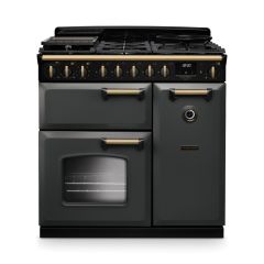 Rangemaster CLDL90DFPSLT/AB1 18257 CLASSIC DLX 90 DF SLTE AB GB/IE