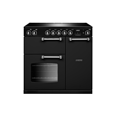 Rangemaster COT90EIPCBL/CM1 19926 COTSWOLD 90 EI CHRCL BLK CM GB/IE