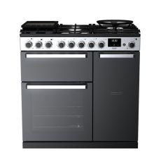 Rangemaster EDDL90DFGBLK/CM1 15796 EDGE DLX 90 DF BLCK GLS CM GB/IE