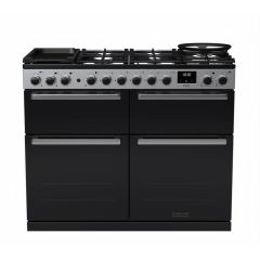 Rangemaster EDDLB110DFGBLK/CM1 15828 EDGE DLX BC 110 DF BLCK GLS CM GB/IE