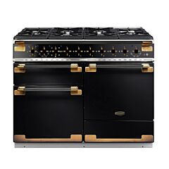 Rangemaster ELS110DFFGB/BE 136290 ELISE 110 DF GBLK BLACK ANTIQUE