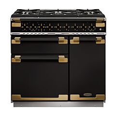 Rangemaster ELS90DFFGB/BE 136330 ELISE 90 DF GBLK BLACK ANTIQUE GB/IE