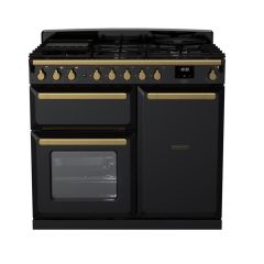 Rangemaster ESDL100DFPGBL/AB1 18074 ESTEL DLX 100 DF GLSS BLCK AB GB/IE
