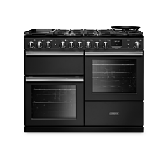 Rangemaster PRDLO110DFPCBL/CM1 15575 NEW PROFESS DLX OC 110 DF CHRCL BLK CM GB/IE