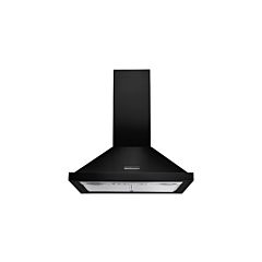 Rangemaster RHDC60BL/C 134590 60CM RM CHIMNEY HOOD BLACK/ CHROME BADGE
