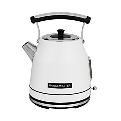 Rangemaster RMCLDK301 WH 1.7L Rapid Boil Cordless Kettle, 3kW, automatic shut-off, boil-dry protecti