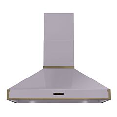 Rangemaster RPREHD100PHTH/AB1 Prestige Hood 100cm Heather / A.Brass