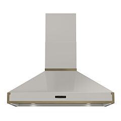 Rangemaster RPREHD100PIVY/AB1 Prestige Hood 100cm Ivory / A.Brass
