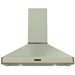 Rangemaster RPREHD110PMNT/AB1 Prestige Hood 110cm Mint / A.Brass