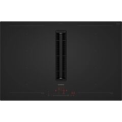 Siemens EX81AHL26E 80 cm inductionAir Plus venting hob, Matt Edition glass, touchSlider control, 2 x