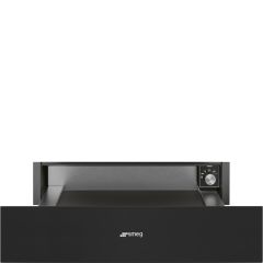 Smeg CPR315N 15cm Height Classic Warming Drawer Matte Black
