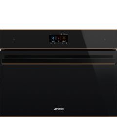 Smeg SBC4604WNR 45cm Dolce Stil Novo Blast Chiller in Black Glass with