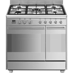 Smeg SCB92MX8 Dual Fuel 90Cm Cooker