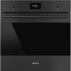 Smeg SFP6301TVN 60cm Classic Pyrolytic Single Oven Matte Black