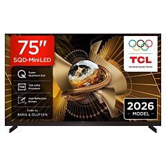 TCL 75X11L-UK 75" 4K Ultra HD SQD MINI LED Google TV - Black