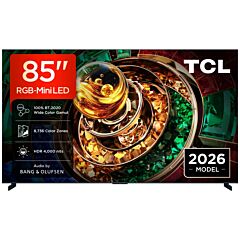 TCL 85RM9L-UK 85" 4K Ultra HD RGB MINI LED Google TV - Black