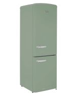 CDA FLORENCE-MEADOW Retro 60/40 freestanding fridge freezer, total no frost
