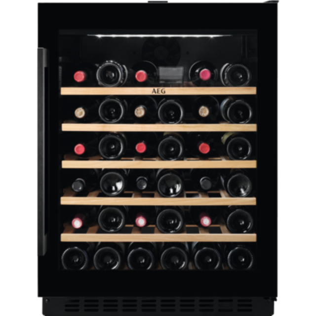 AEG AWUS052B5B Integrated under counter 46 Bottle Wine Cellar for optimal wine storage, 5°C - 18°C 