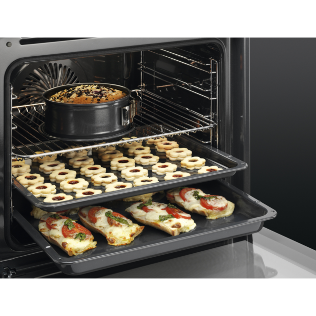 AEG BCX23101EM 59.4cm Built In Electric Single Oven - Stainless