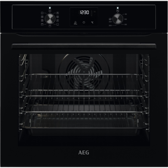 AEG BEX33501EB 59.4cm Built In Electric Single Oven - Black