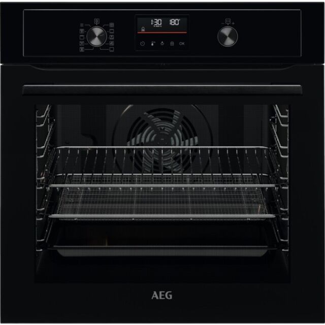AEG BPX535A61B 
Multifunction oven with pyrolytic cleaning and AirFry function, 9 functions, retract