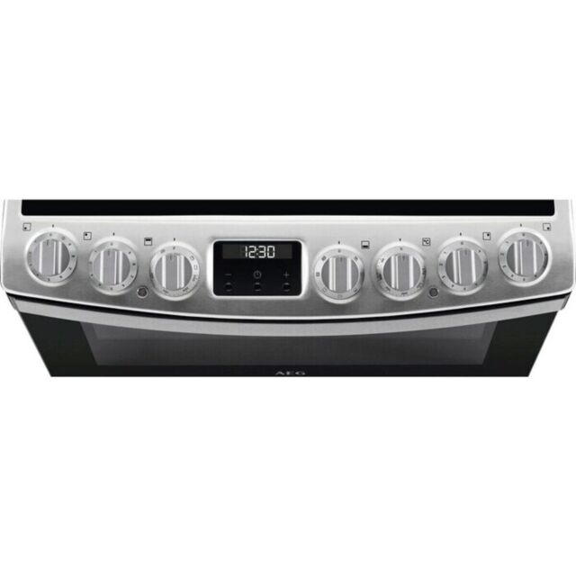 AEG CCB6741ACM 
60cm Electric Ceramic Double Oven, 4 Fast heat Cooking Zones, Multi-Function oven (8