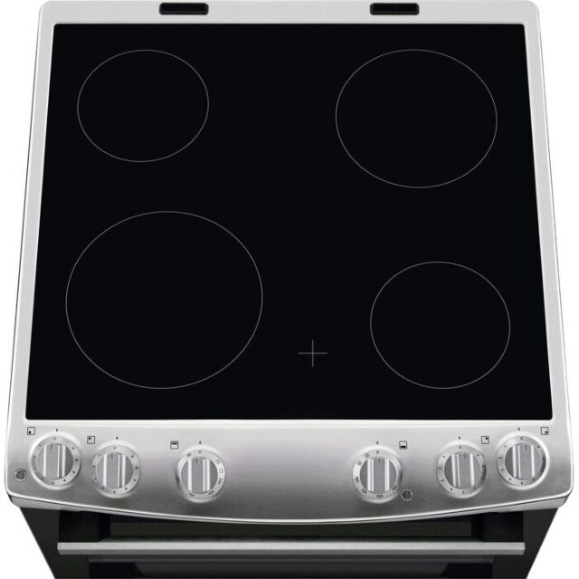 AEG CCX6501ACM 
60cm Double Oven with Thermaflow® fan operated main oven and conventional top oven, 