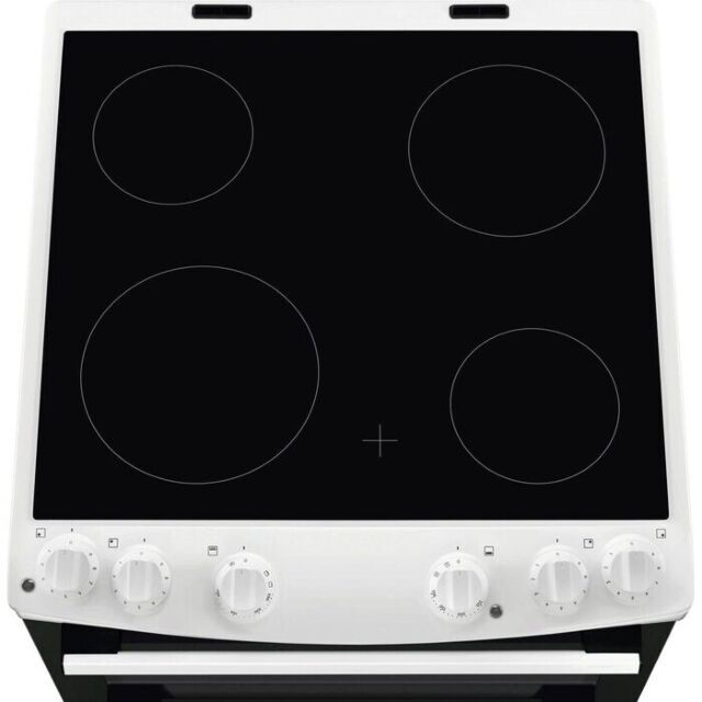 AEG CCX6501ACW 
60cm Double Oven with Thermaflow® fan operated main oven and conventional top oven, 