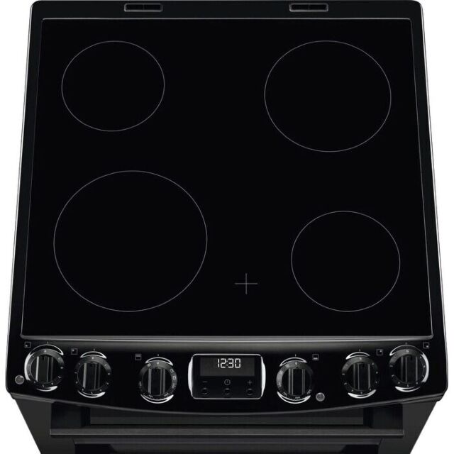 AEG CCX6540ACB 
60cm Double Oven with Thermaflow® fan operated main oven and conventional top oven, 