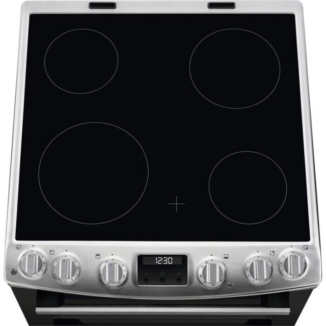 AEG CCX6540ACM 
60cm Double Oven with Thermaflow® fan operated main oven and conventional top oven, 