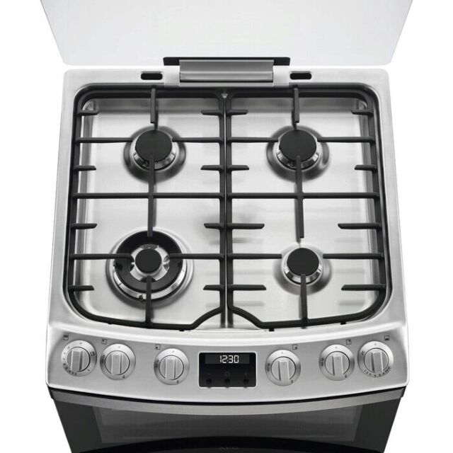 AEG CGB6131ACM 
60cm Gas Double Oven, 4 Gas burners, Triple crown Wok burner, Cast iron pan supports