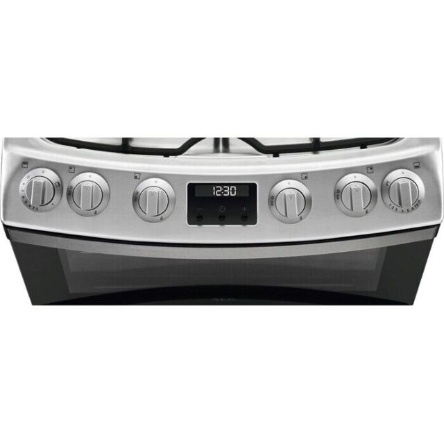 AEG CGB6131ACM 
60cm Gas Double Oven, 4 Gas burners, Triple crown Wok burner, Cast iron pan supports