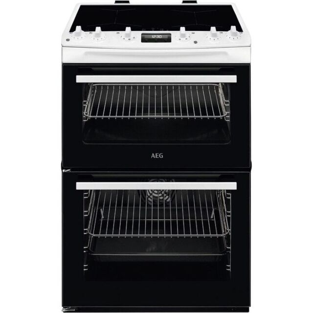 AEG CIX6540ACW 
60cm Induction, Double Oven, Thermaflow® fan operated main oven and conventional top