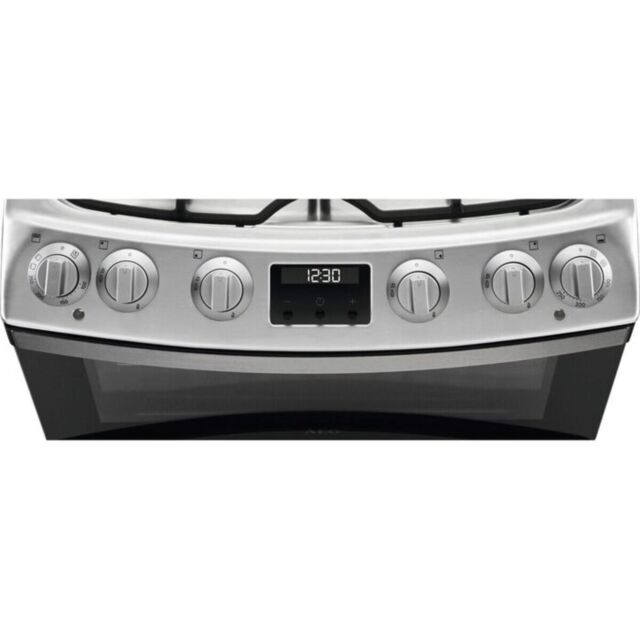 AEG CKB6541ACM 
60cm Dual Fuel Double Oven, 4 Gas burners, Thermic Air fan main Oven + conventional 