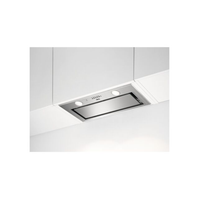 AEG DGE5661HM 
54cm Stainless Steel Canopy Hood, H2H, LED Lighting, 4 Speeds, Charcoal filter includ
