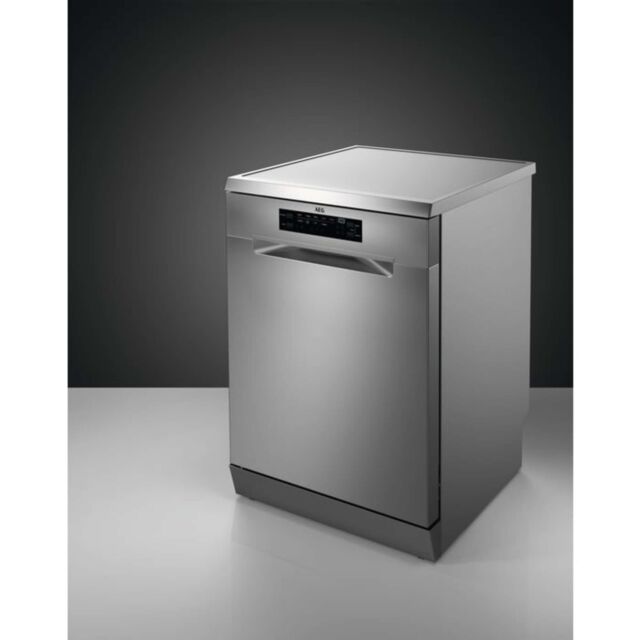 AEG FFB53937ZM Freestanding 60cm Dishwasher, 7000 Series, MaxiFlex, 14 Place Settings, D, 44dB, Sat