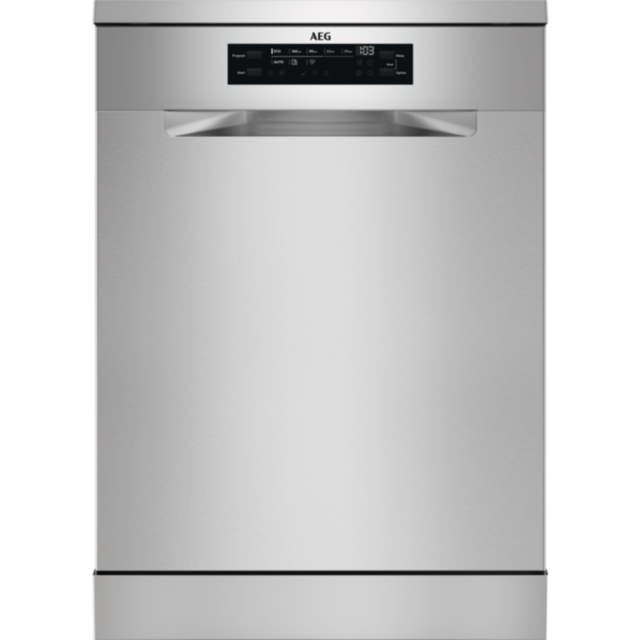 AEG FFB53937ZM Freestanding 60cm Dishwasher, 7000 Series, MaxiFlex, 14 Place Settings, D, 44dB, Sat
