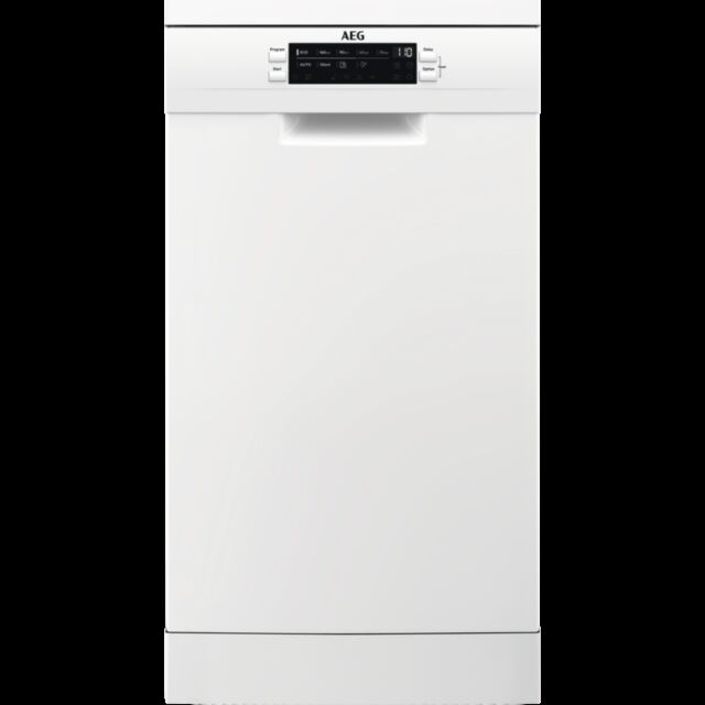 AEG FFB62417ZW Slimline Dishwasher - White - 9 Place Settings