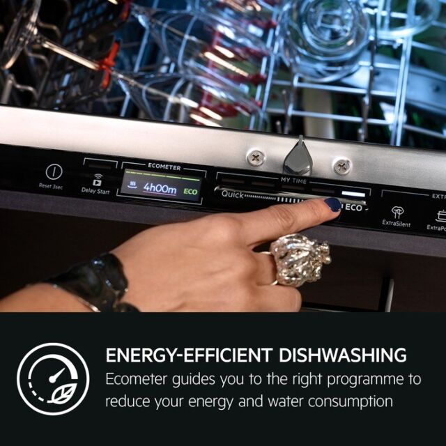 AEG FSE74507Z 
Fully integrated 45cm GlassCare dishwasher, 10ps, C, 45dB, 9.9L, QuickSelect touch co