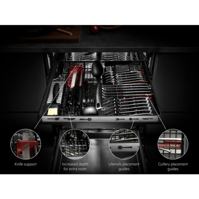 AEG FSE75737P 
Fully integrated ProClean dishwasher, XXL Capacity, 14ps, B, 44dB, Full width MaxiFle