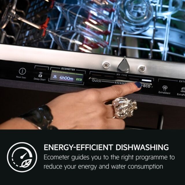 AEG FSE75737P 
Fully integrated ProClean dishwasher, XXL Capacity, 14ps, B, 44dB, Full width MaxiFle