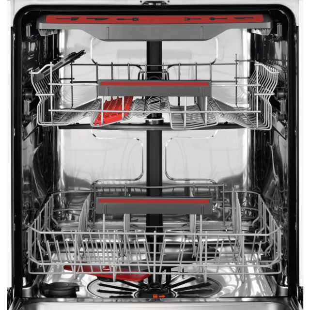 AEG FSS64907Z Fully integrated dishwasher, 14ps, C, 44dB, full width cutlery drawer, Quick Select c