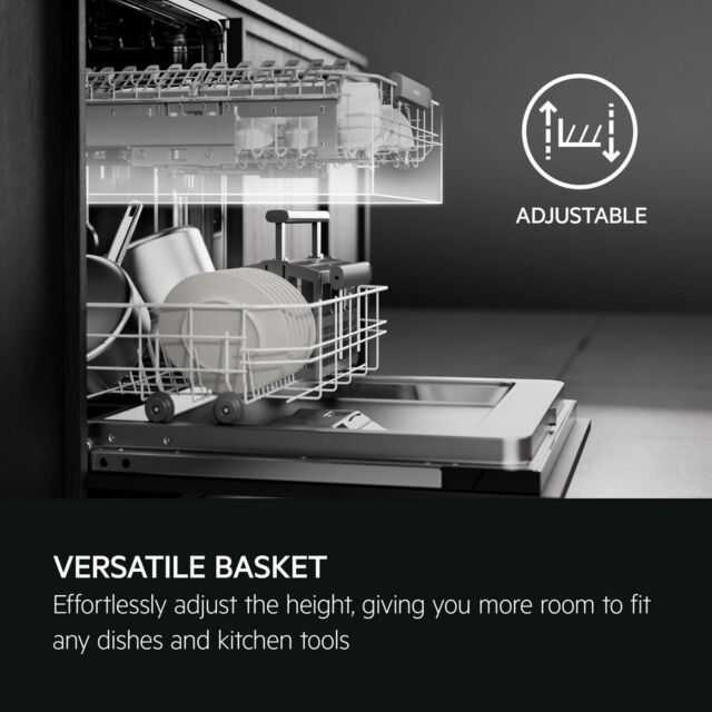 AEG GF5200D2SNM Dishwasher - Stainless Steel - 14 Place Settings