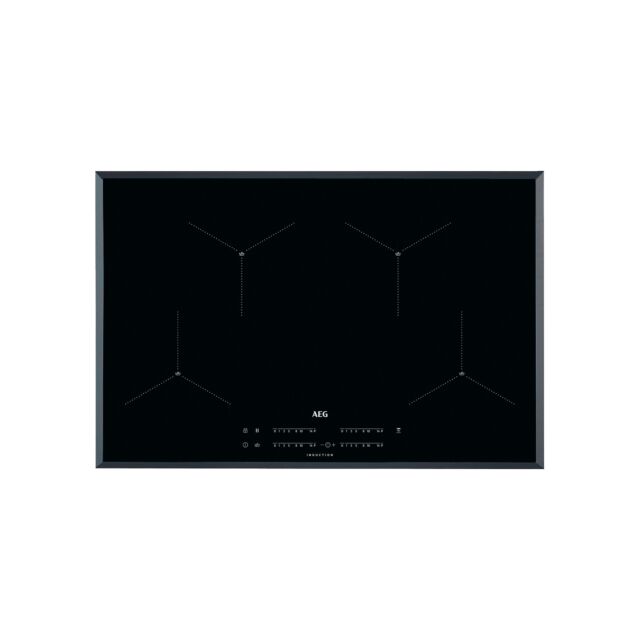 AEG IAE84411FB 
80cm SenseBoil Maxisense Induction Hob, 4 cooking sections, Windmill design, Hob2Hoo
