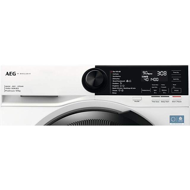 AEG LWR72956M4B 9kg/5kg 1600 Spin Washer Dryer - White