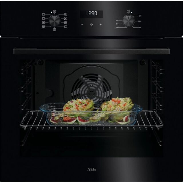 AEG OU5AB20XK 59.6cm Built In Electric Single Oven - Black