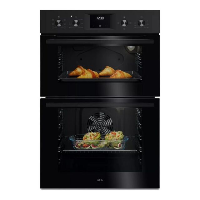 AEG OU5NP20B 66L Double Built In Oven - Black