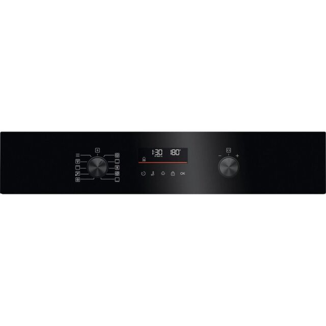 AEG OU5PB40XK 59.6cm Built In Electric Single Oven - Black