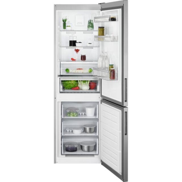 AEG RCB632E2MX 
Freestanding 60/40 flex 600 combi bottom Stainless steel, TwinTech multiflow, intern