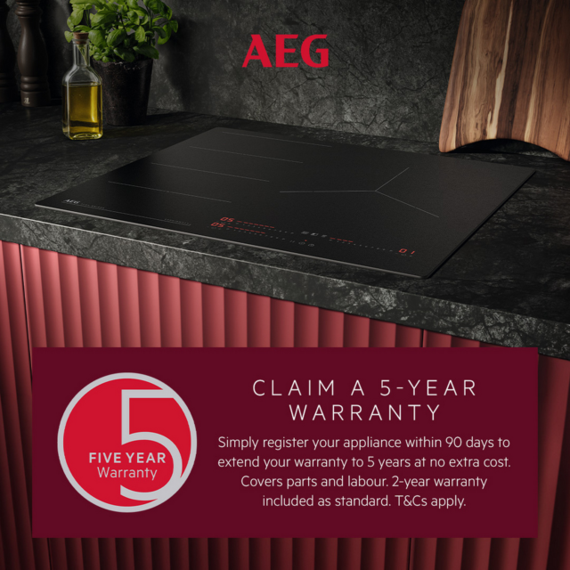 AEG SI64IB1BFB 59cm Induction Hob Black